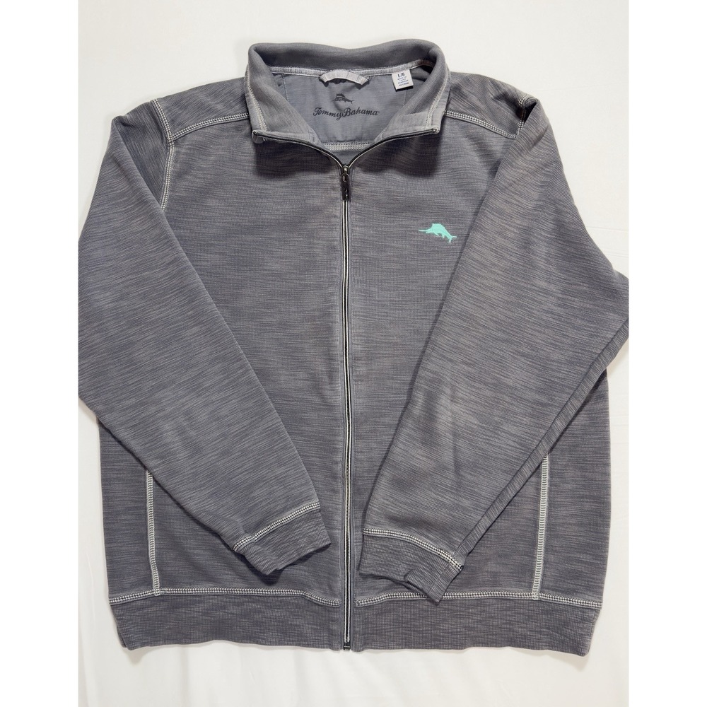 Tommy Bahama Men's Full Zip Sweatshirt Size Large - Picture 5 of 10